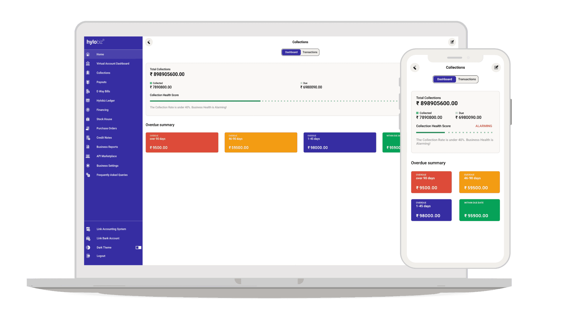 cash flow management with hylobiz